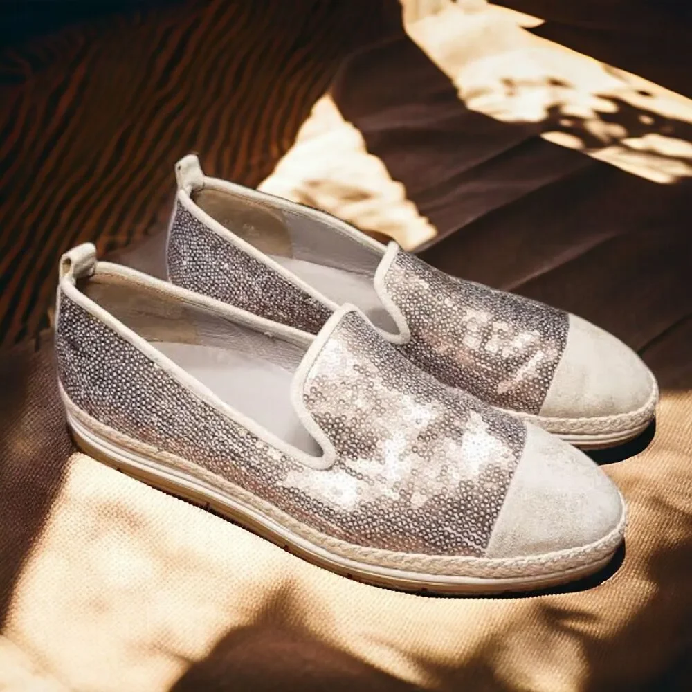 Paul Green Resortwear Coastal Grandma Joaquin Sequin Espadrilles